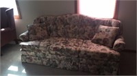 Floral pattern couch