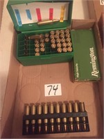 22-250 ammunition.