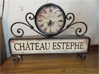 MODERN FRENCH STYLE CHATEAU ESTEPHE CLOCK