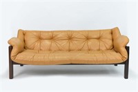 JEAN GILLON FOR ITALMA LEATHER SOFA