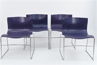 (4) VIGNELLI FOR KNOLL HANDKERCHIEF CHAIRS