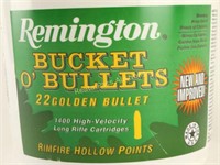 Remington Bucket O' 22LR Bullets