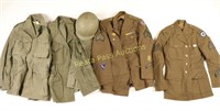 Large Lot of US WWII Uniforms