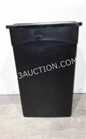 Wall Hugger Receptacle - Garbage Bin - 23 Gallon