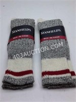 Lot of 2 Pairs - Stanfield's Wool Work Socks