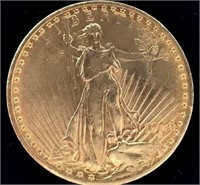 1 Troy Oz 1924 $20 St. Gaudens Gold Coin
