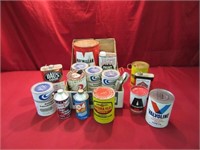 Vintage Cans/Containers: Many w/ Contents