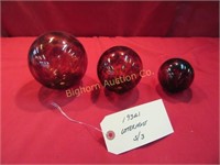 New Uttermost Kameko Glass Decorative Spheres