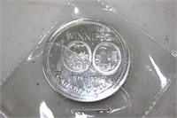 1874-1974 Winnipeg Centennial One Dollar Coin