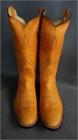 Rios of Mercedes Saddle Glaze Pig Cowboy Boots