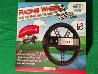 DREAMGEAR-RACING WHEEL FOR WII U & WII