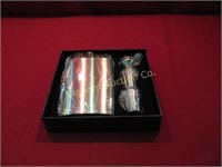 New Stainless Steel 8oz Flask w/ Funnel