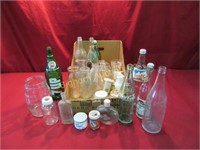 Vintage Pop Bottles, Milk/Juice Bottles, Jars,