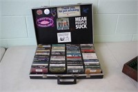 Cassette Tape Case with Cassettes including Queen
