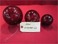 New Uttermost Kameko Glass Decorative Spheres