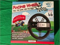 DREAMGEAR-RACING WHEEL FOR WII U & WII