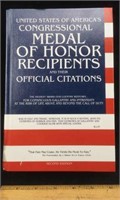Medal of Honor Recipients Hardcover Book