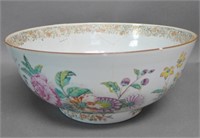18th Century Famille Rose Punch Bowl