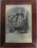 19th Century Framed Print of George Washington