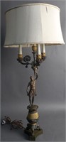 Antique Charles X Style Bronze Lamp