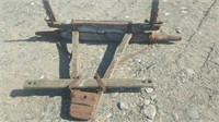 Antique wagon axles