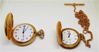 2-17 Jewels Pocket  Watches Ever Swiss + Colibel