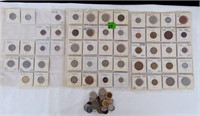 95 Foreign Coins Assorted Countries & Dates