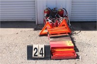 (20) ASSORTED FIRE EXTINGUISHERS & MISC. D.O.T.