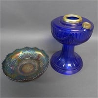 Vintage Blue Glass Collectibles