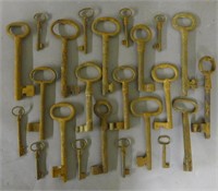 Antique Iron Skeleton Keys