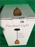 PENDANT LIGHT-6FT CORD (11.38"X5.5"D)