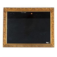 Contemporary gilt frame mirror