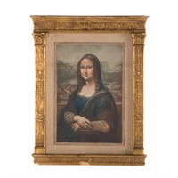 Samuel Arlent Edward. "Mona Lisa," mezzotint