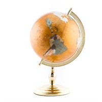 Contemporary globe on stand