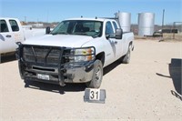 2009 CHEVROLET 2500HD, 2 WHEEL DRIVE, EXTENDED
