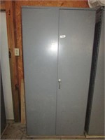 Metal Cabinet and Contents