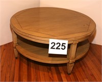 Round Coffee Table, 16" tall x 34"