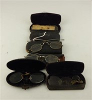(6) Pairs of early spectacles to include: