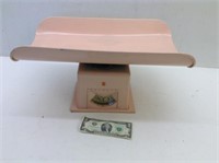 Vtg Detecto Baby Scale  Nice Pink Color