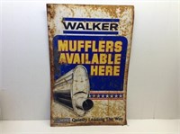 Walker Muffler Doubled Sided Sign "B" 23 x 35