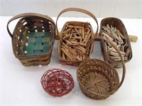 Baskets & Wood Cloths Pins
