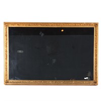 Contemporary gilt frame mirror