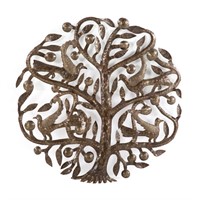 Haitian metal sculpture: Tree of Life
