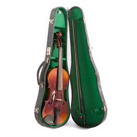 Violin in case