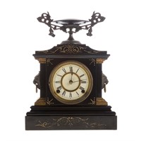 Ansonia slate mantel clock