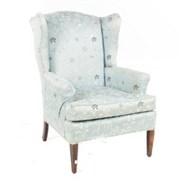 Federal style mahogany  wing chair