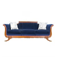 American classical style upholstered sofa