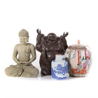 Contemporary Asian ceramics and figures