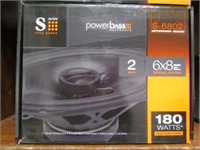 Powerbass S-6802  6 x 8 2 way Speaker