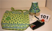 Vera Bradley, 3 pcs including lamp (untried)